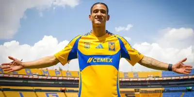 Antuna en llegada a Tigres, Foto: Tigres