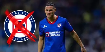 Antuna en partido con Cruz Azul. Foto: Récord