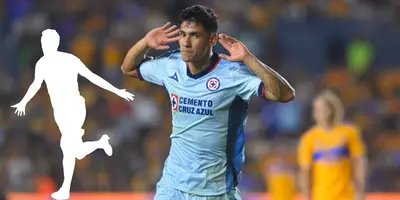 Antuna en partido con Cruz Azul. Foto: Sportmedia