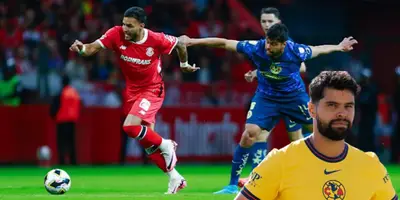 Araujo vs Vega. Foto: 90min.com