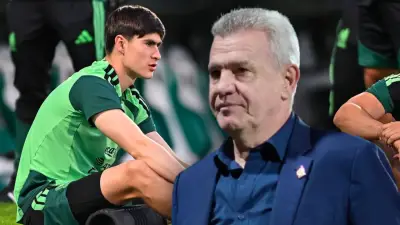 Armando González y Javier Aguirre en la selección mexicana