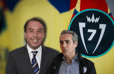 Armando Martínez y Emilio Azcárraga/Foto Récord.