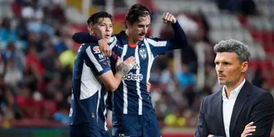 Arteaga y Cortizo celebrando gol. Foto: Récord