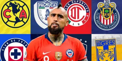 Arturo Vidal junto a clubes mexicanos / FOTO STRIKERS