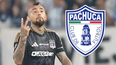 Arturo Vidal-Pachuca / Foto: Juan Fútbol