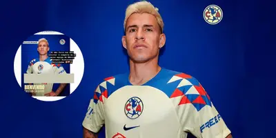 Ayer por la tarde el jugador fue presentado.