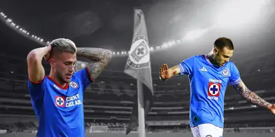 Banderín de Cruz Azul en el Azteca. Foto: Bolavip