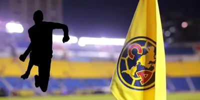 Banderín en el Estadio Azulcrema. Foto: Club América