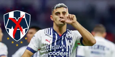 Berterame celebrando. Foto: Rayados