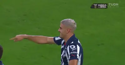 Berterame tras anotar, captura de TUDN