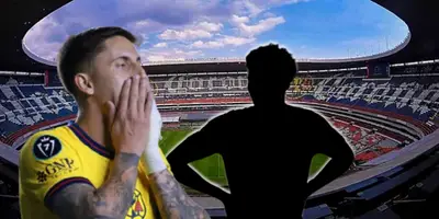 Brian Rodríguez junto a futbolista incógnito / FOTO FUTBOL TOTAL