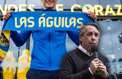 Bufanda del América y Emilio Azcárraga/Foto América.