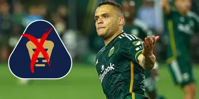 Cabecita en partido con Portland. Foto: Portland Timbers