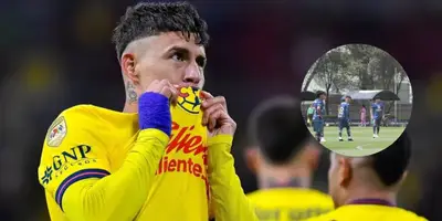 Calderón besando el escudo. Foto: Excélsior