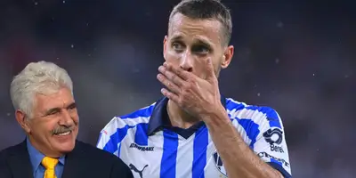 Canales en partido con Rayados. Foto: Claro Sports