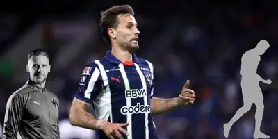 Canales en partido con Rayados. Foto: El Norte