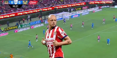 Captura de Chivas con CH14 al frente