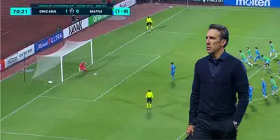Captura de Concachampions del gol de Sepúlveda
