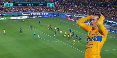 Captura de Concachampions del Tigres vs Galaxy