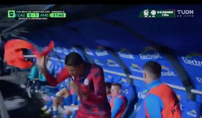 Captura de la reacción de Kevin Mier