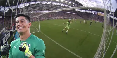Captura de Leagues Cup del gol de Cincinnati