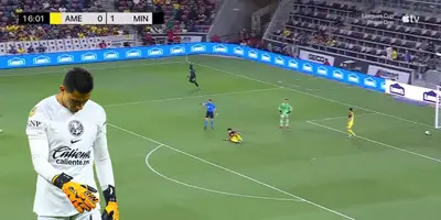 Captura de Leagues Cup del gol de Minessota