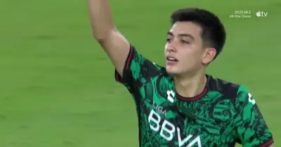 Captura de Liga MX del gol de Mora