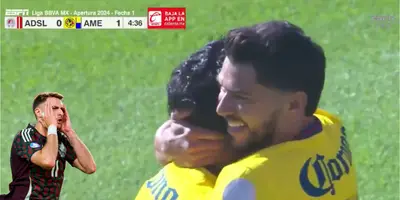 Captura de pantalla de ESPN del gol de Henry