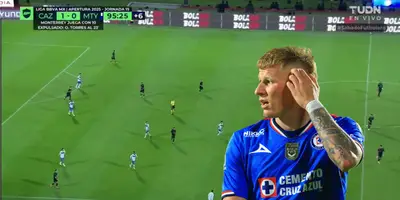 Captura de TUDN con Bogusz al frente