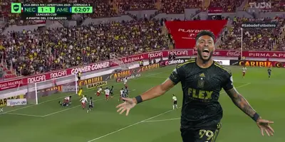 Captura de TUDN con Bouanga al frente