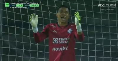 Captura de TUDN con el segundo gol de Gallos