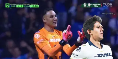 Captura de TUDN con JJ al frente