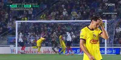 Captura de TUDN del autogol