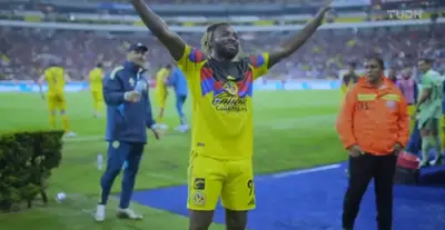 Captura de TUDN del gol de Allan