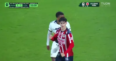 Captura de TUDN del gol de Armando González