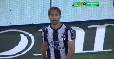 Captura de TUDN del gol de Canales