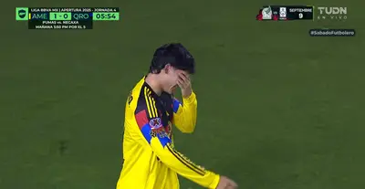 Captura de TUDN del gol de Dagoberto