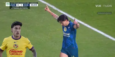 Captura de TUDN del gol de Dávila