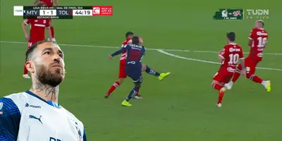 Captura de TUDN del gol de Deossa