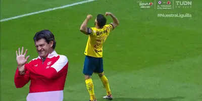 Captura de TUDN del gol de Henry