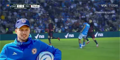 Captura de TUDN del gol de Sepúlveda