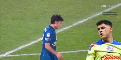 Captura de TUDN del gol de Zendejas