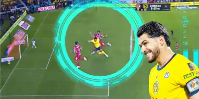 Captura de TUDN del penal no señalado