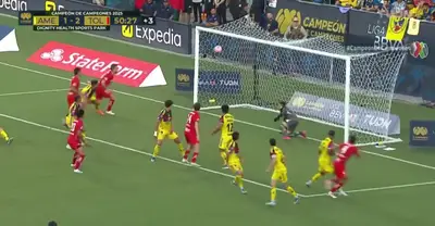 Captura de TUDN del segundo gol de Toluca