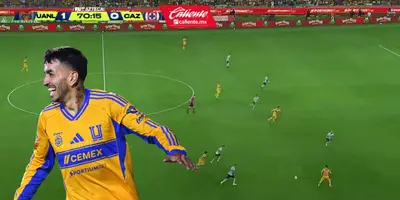 Captura de TV Azteca con Correa al frente