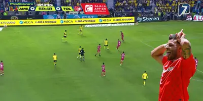 Captura de TV Azteca, con Vega al frente