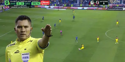 Captura del Club América, con Guerrero al frente