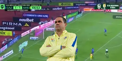 Captura tomada de TUDN, con André Jardine al frente