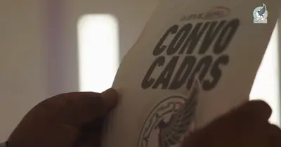 Captura tomada de video de Selección Mexicana