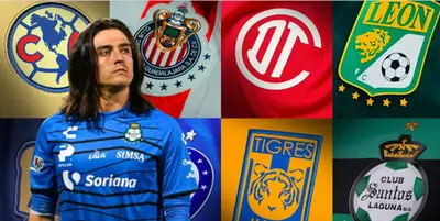 Carlos Acevedo junto a clubes de la Liga MX / FOTO AS MÉXICO
